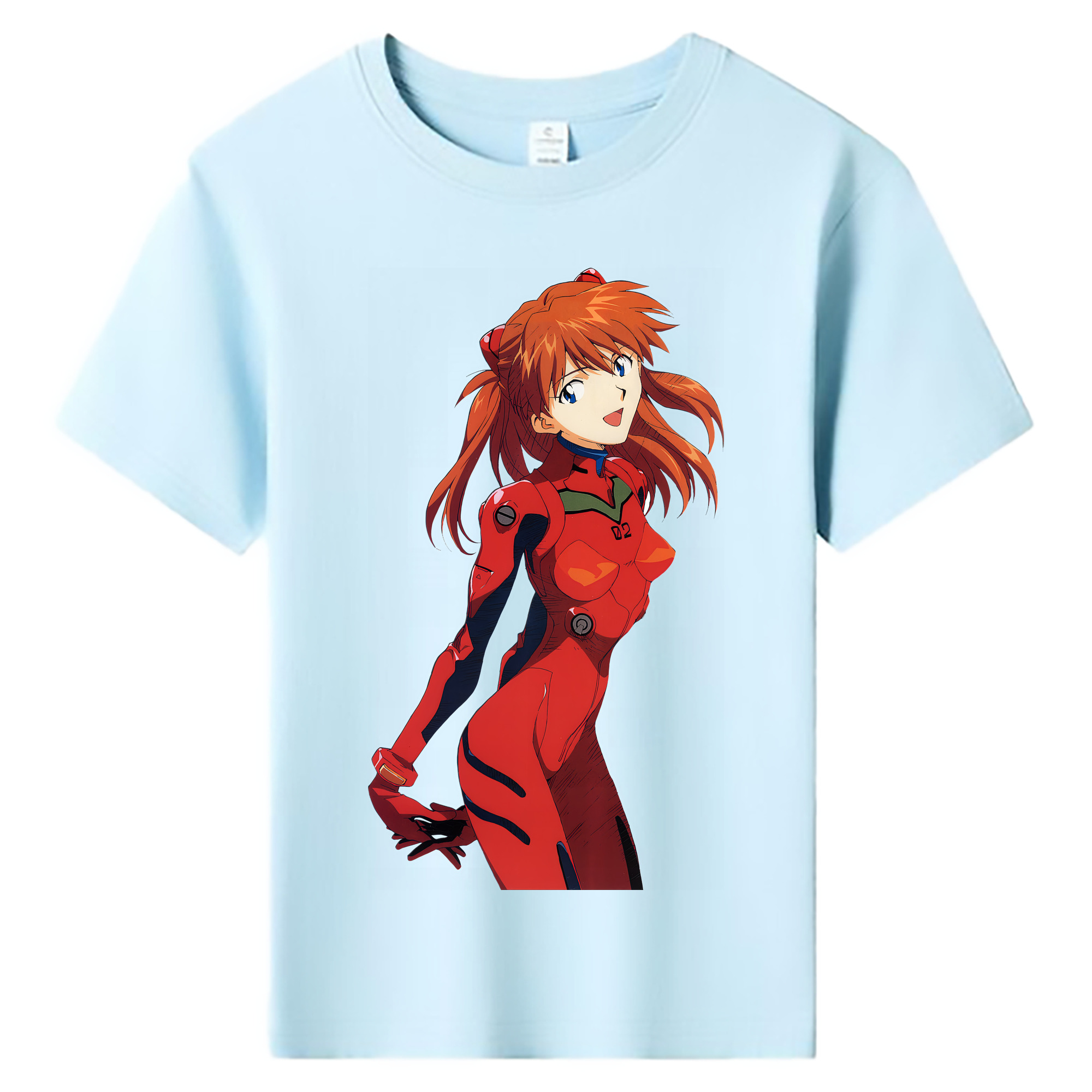 （画像用） EVA 新世紀エヴァンゲリオン 綿100％キッズTシャツ（フロントプリント）